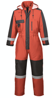 Picture of Portwest - S585 - Winter Coverall - Red - PW-S585RER