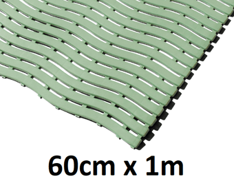 picture of Kumfi Step Anti-Slip Swimming Pool Mat Green - 60cm x 1m - [BLD-KM24GN]