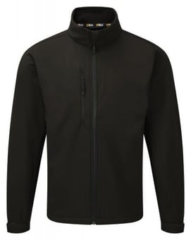 picture of Tern Softshell Black Jacket - 320gm - 92% Polyester 8% Elastane - ON-4200-50-BLK