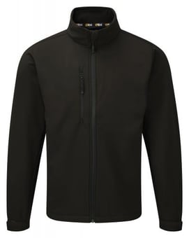 Picture of Tern Softshell Black Jacket - 320gm - 92% Polyester 8% Elastane - ON-4200-50-BLK