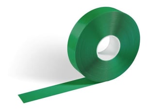 picture of Durable - DURALINE® STRONG 50/12 Floor Marking Tape - Green - 50mm x 1.2mm x 30m - [DL-172505]