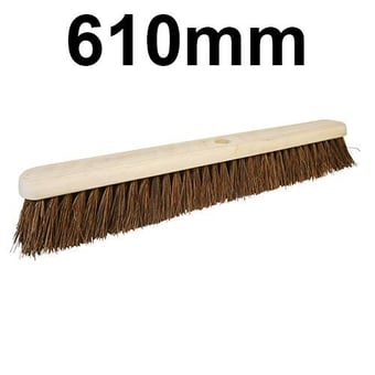 picture of Silverline - Broom Stiff Bassine - 610mm/24 Inch - Compatible with 29mm (1-1/8 Inch) Broom Handles - [SI-719807]