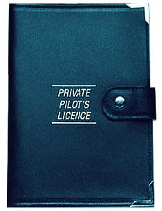 picture of AFE Leather Licence Cover - Dark Blue - [AE-PPLCOVERBLUE]