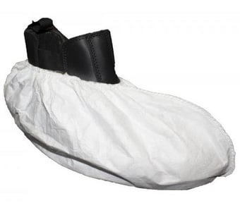 Picture of Tyvek White Elasticated Overshoes - Pair - [BG-2561]