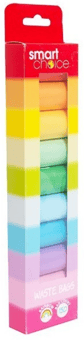 Picture of Smart Choice Rainbow Dog Poop Bags Assorted Colours 150 Pack - [PD-SC1409]