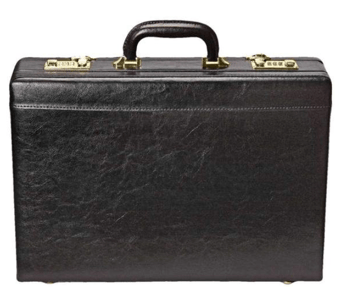 Picture of Budget Attache Case - 44.5 x 32 x 11cm - Black - [TI-HQ05-AB] - (HP) - (NS-28-NOV)