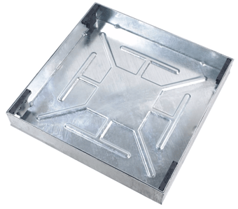 Picture of Recessed Manhole Cover and Frame - Domestic Driveways - External 665 x 665 x 105 - CD-CD791R/100