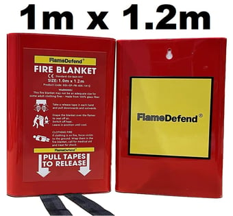 picture of FlameDefend - Fire Blanket In Rigid Case - 1m x 1.2m [SGI-GF-FB-025-1X12]