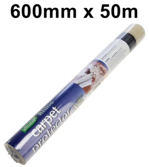 picture of Ultratape Rhino Clear Carpet Protection Film - 600mm x 50m - [ULT-091660050FDU6R]
