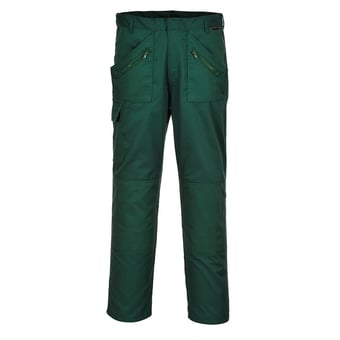 Picture of Portwest Superior Spruce Comfort Action Trousers - Tall Leg 33 Inch - 245g - Size 36 - [PW-S887SPT] - (DISC-W)