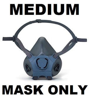 picture of Moldex Series 7000 Medium Half Face Mask - (Sold Without Filters) - [MO-7002] - (PS)