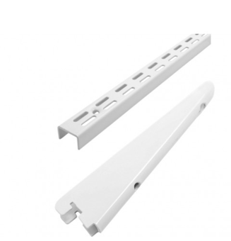 Picture of Twin Track Shelving Upright - 430mm - Pack of 10 - [CI-AB04L]