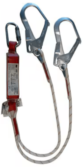 picture of 3M Protecta Sanchoc Shock Absorbing Lanyard - Twin Leg - 1.80 m - [3M-AE532/1]