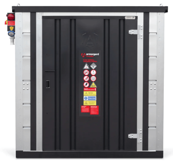 picture of Armorgard PowerStor PWR2 Battery Charging Walk-in Unit - 2158mm x 2037mm x 2100mm - [AG-PWR2] - (LP)