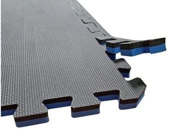 Picture of Anti-Fatigue EVA Soft Mat  - Blue/Black - 1000 x 1000mm - [WWM-52200-10010020-BBNA] - (LP)