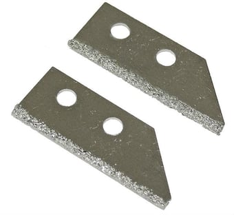 picture of Faithfull Replacement Carbide Blades For FAITLGROUSAW Grout Rake - Pack of 2 - [TB-FAITLGROUSB]