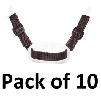 picture of Portwest - PW53 - Chin Strap Black - Pack of 10 - [PW-PW53BKR]