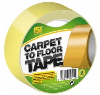 Picture of 151 Double Sided Carpet to Floor Tape - 8M Long x 48MM Wide - [ON5-TT1020A]