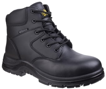 Picture of Amblers FS006C Metal Free Waterproof Lace up Black Safety Boot S3 WR SRC - FS-20416-32259