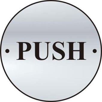 picture of Spectrum Push door disc – SSS 75mm dia. - SCXO-CI-2471-2