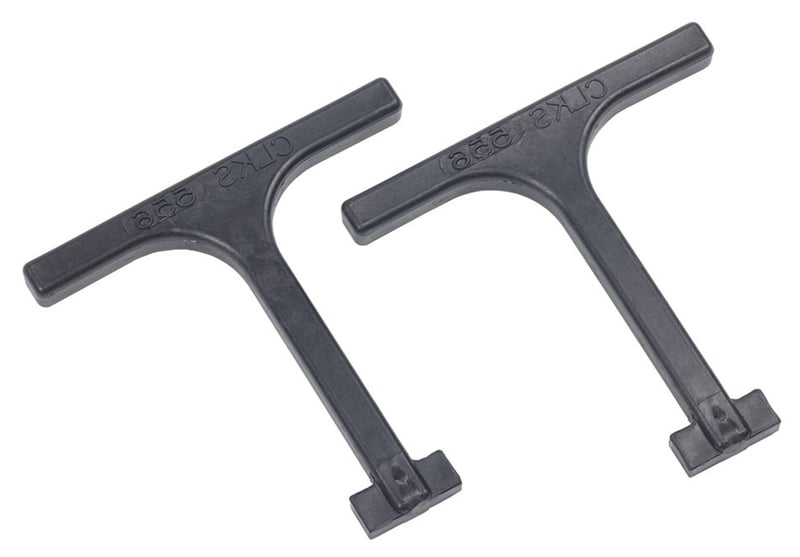 Clark Drain Nylon Medium Duty T Handle Lifting Key - Pair - [CD-CD556]