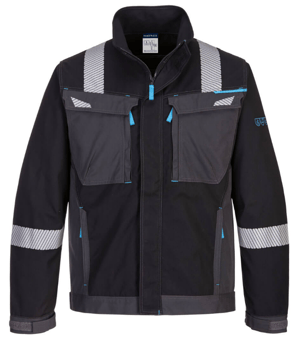 picture of Portwest WX3 FR Work Jacket Black - PW-FR602BKR