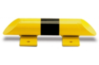 Picture of BLACK BULL Collision Protection Bar - Indoor Use - (H)86 x (L)400mm - Yellow/Black - [MV-199.13.478]