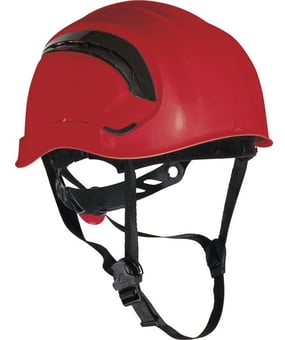 picture of Granite Wind - Ventilated ABS - Red Safety Helmet - [LH-GRAWIROFL]