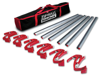 Picture of ZipWall - SidePack&trade; Wall Mount Kit - With Carry Bag - [ZP-SDPK]