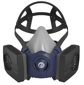 Picture of Gentex PureFlo 1000 Lightweight Half Mask - GX-PF1000-HM - (DISC-R)