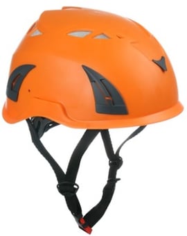 picture of Aresta Plus Multi Vented Orange Safety Helmet - ABS EPS - [XE-AR-04035-ORA]