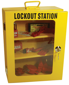 picture of Reece Steel Lockout Cabinet with Window - [RS-LTS3] - (LP)