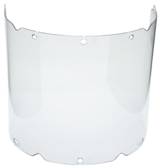 picture of MSA V-Gard Propionate Moulded Visor Clear For Chin Protector 203 x 432mm - [MS-10115856]