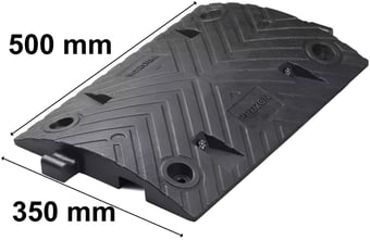 picture of Prozon Speed Bump 50mm Black Central Element - [PZ-16771-B] - (LP)