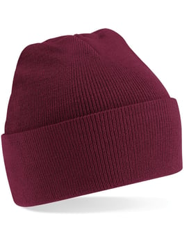 picture of Beechfield B45 Original Cuffed Beanie - Burgundy Red - [BT-B45-BUR]