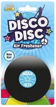 Picture of Auto Extras Disco Disc Air Freshener - New Car Scent - FG-O317110-NC - (DISC-X)