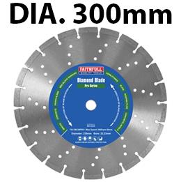 picture of Faithfull - Pro Series Diamond Blade - Dia 300mm - [TB-FAIDB300PRO]