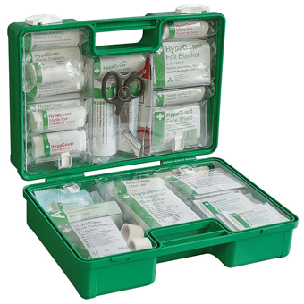 picture of British Standard Compliant Deluxe Catering First Aid Kit - Medium - [SA-K3141MD] - (DISC-R)