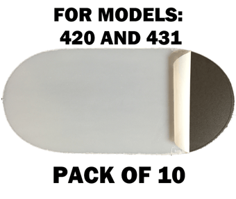 picture of Climax - Polycarbonate Shield Cover for 420 Welding Shield - Pack of 10 - [CL-2151420110000]