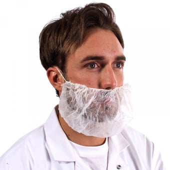 Picture of SuperTouch - Non-Woven Beard Mask - Pack of 100 - ST-15200