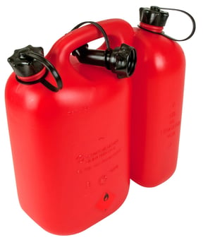 picture of Oregon Combi Can for Fuel and Chain Oil - 5L + 3L - Red - [OR-562407]