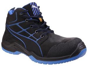 picture of Puma Safety 634200 Krypton Blue Mid Boots S3 SRC - FS-25461-42357