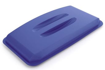 picture of Durable - DURABIN 60 Lid For DURABIN 60 Litre - Blue - 57,5 x 501 x 272 mm - [DL-1800497040]