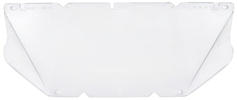 Picture of MSA V-Gard PC Sheet Visor Clear With Chin Protector 203 x 432 x 1mm - [MS-10115837]