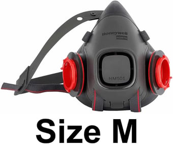 picture of Honeywell North® HM500 Series Half Mask - Medium - EN140 - [HW-HM501BM]