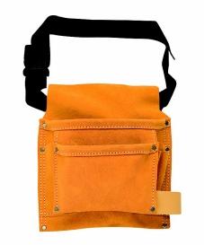 Picture of Climax Top Grain Leather Tool Belt with three saddle-Pockets - Amazing Price - [CL-TO-LEA-S]