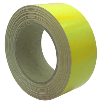 picture of Detectamet Multi-purpose Metal Detectable Yellow Tape - 50m x 50mm - [DT-127-S891-P05]