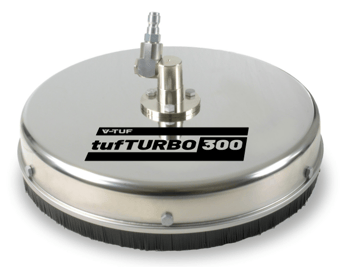 Picture of V-TUF tufTURBO 300 Stainless Steel Surface Cleaner 300mm 275Bar - [VT-H1.002TT] - (LP)