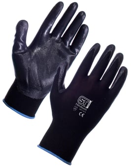 picture of Supertouch Nitrotouch Black Gloves - ST-26771
