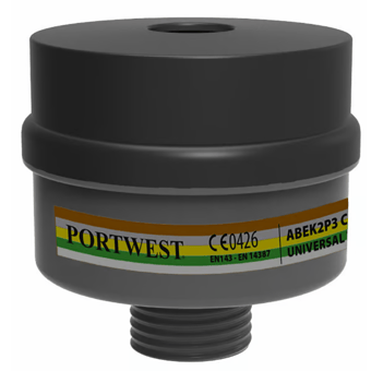 Picture of Portwest P976 - ABEK2P3 Combination Filter Universal Thread - [PW-P976BKR]